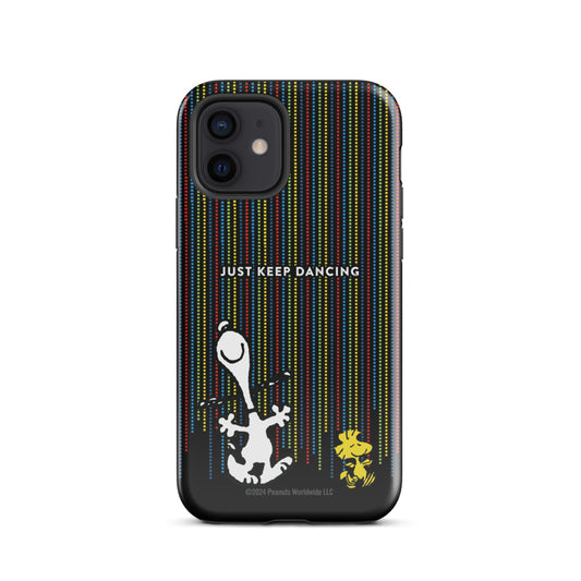 Peanuts Just Keep Dancing iPhone Case-11