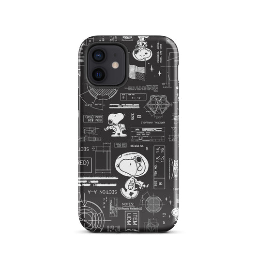 Peanuts Snoopy Space iPhone Case-9