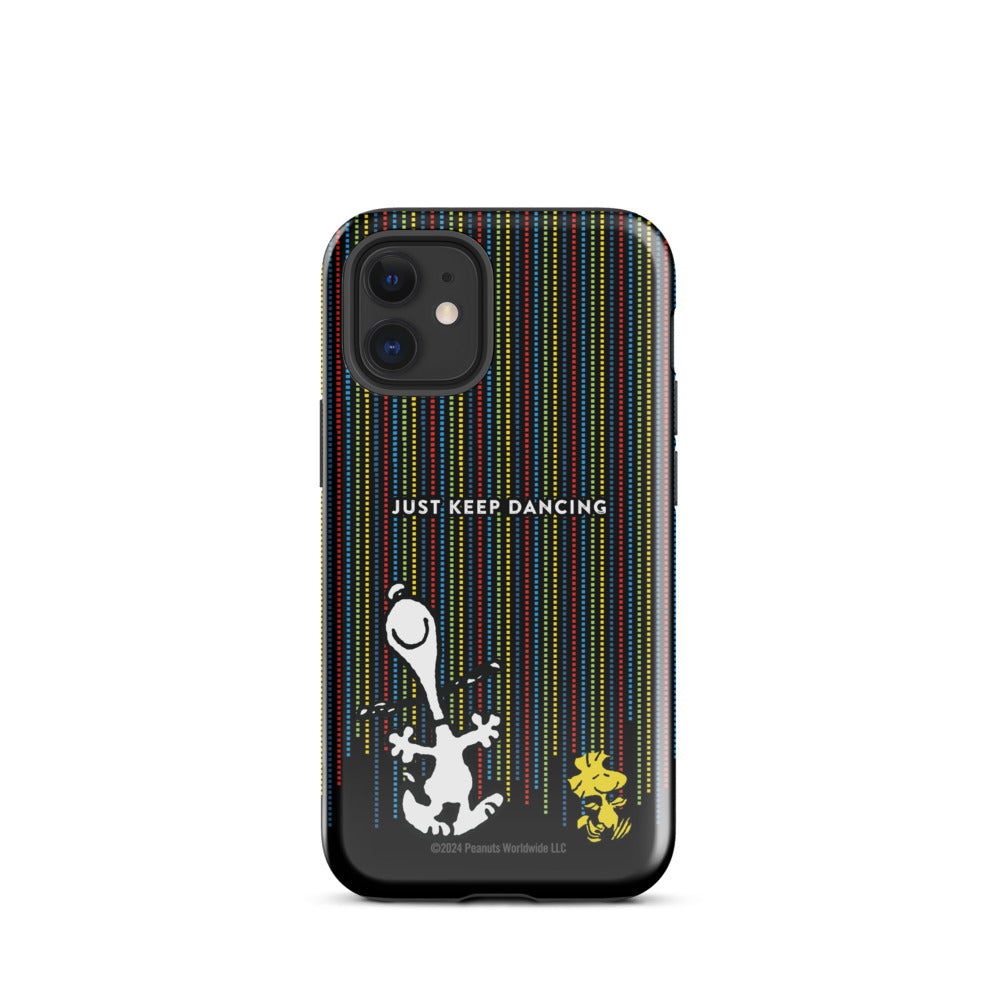 Peanuts Just Keep Dancing iPhone Case