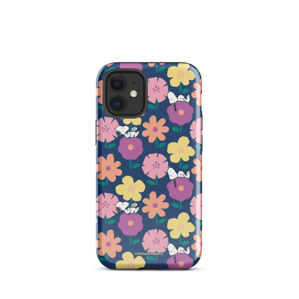 Peanuts Snoopy Floral iPhone Case