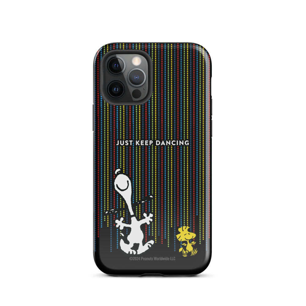 Peanuts Just Keep Dancing iPhone Case