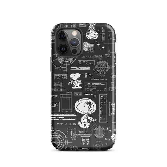 Peanuts Snoopy Space iPhone Case-15