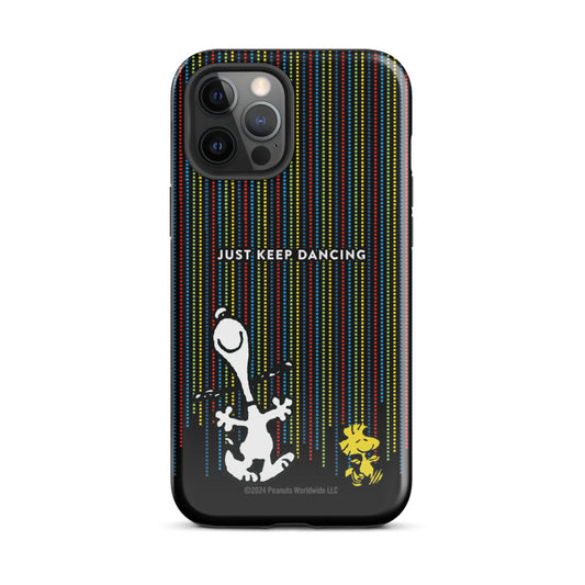 Peanuts Just Keep Dancing iPhone Case-20