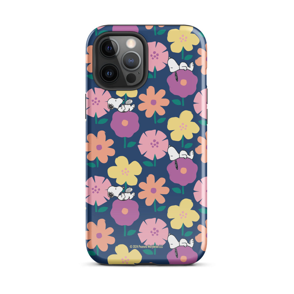 Peanuts Snoopy Floral iPhone Case