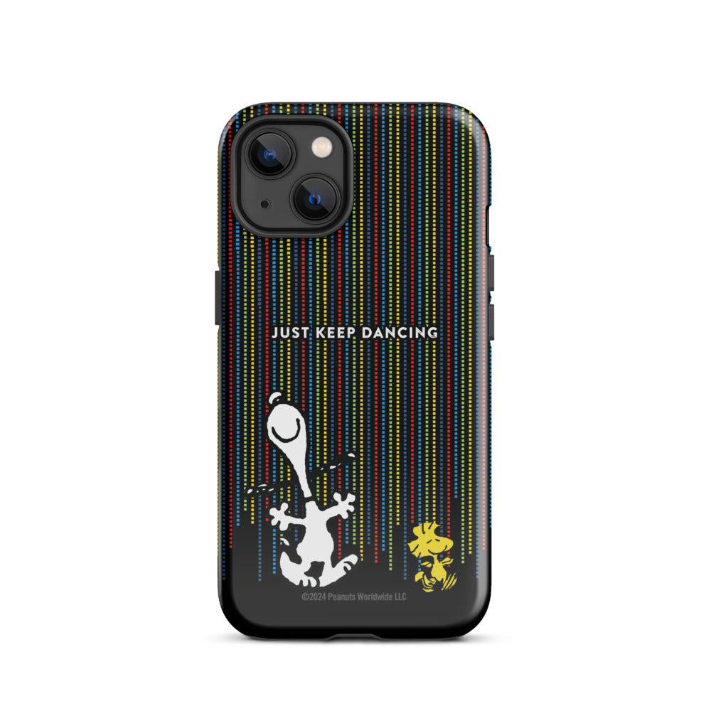 Peanuts Just Keep Dancing iPhone Case