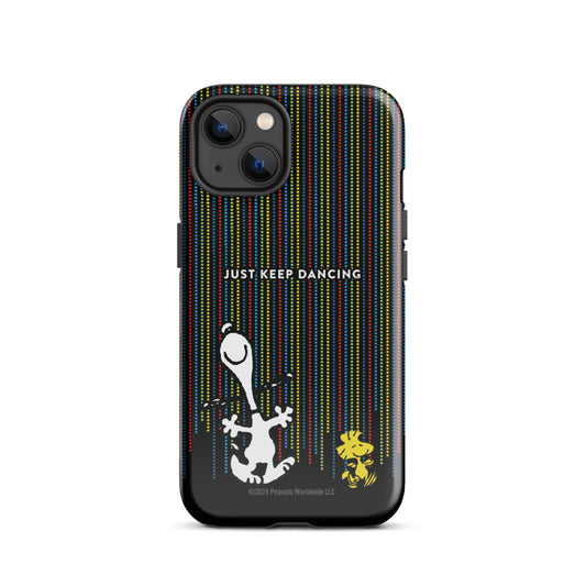 Peanuts Just Keep Dancing iPhone Case-23