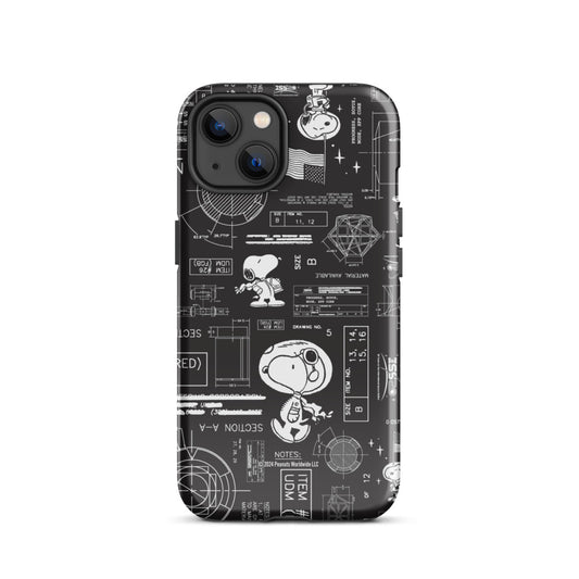 Peanuts Snoopy Space iPhone Case-21