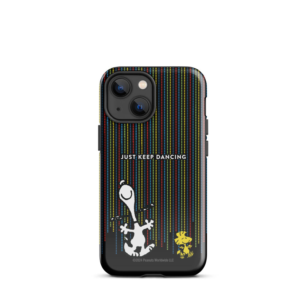 Peanuts Just Keep Dancing iPhone Case