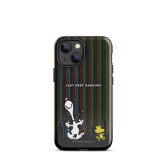 Peanuts Just Keep Dancing iPhone Case-26