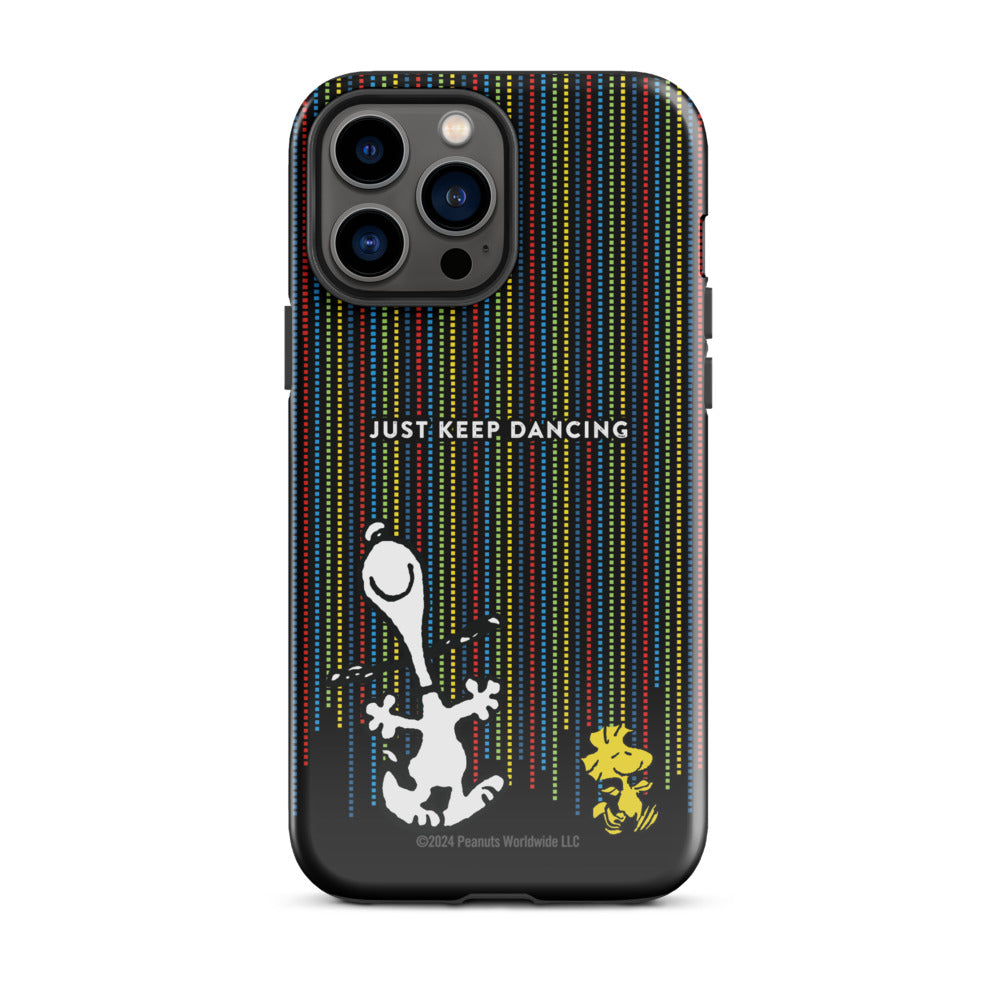 Peanuts Just Keep Dancing iPhone Case