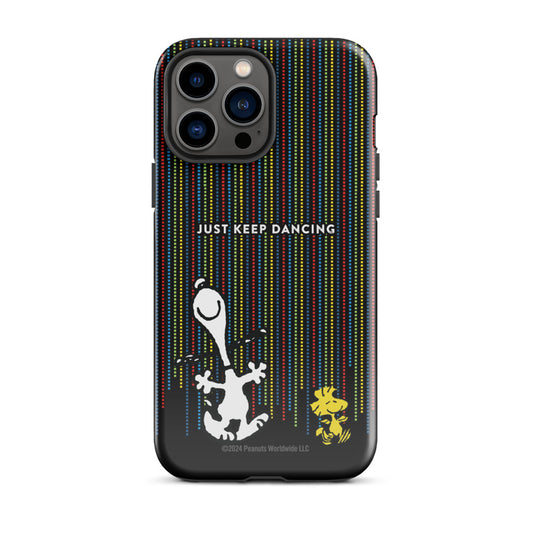 Peanuts Just Keep Dancing iPhone Case-32