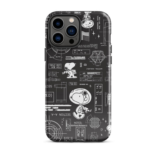 Peanuts Snoopy Space iPhone Case-30