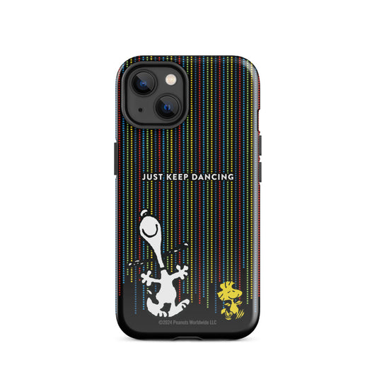 Peanuts Just Keep Dancing iPhone Case-35