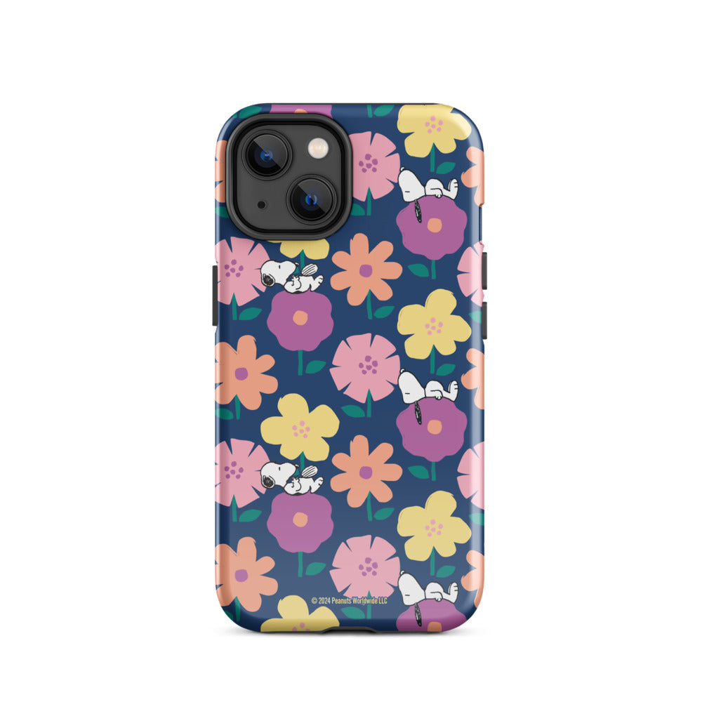 Peanuts Snoopy Floral iPhone Case