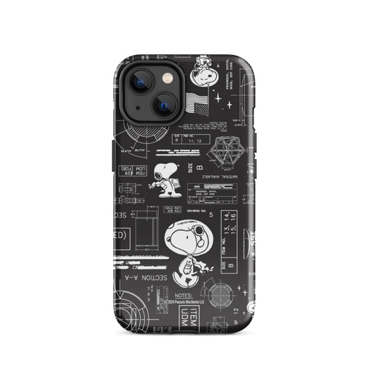 Peanuts Snoopy Space iPhone Case-33