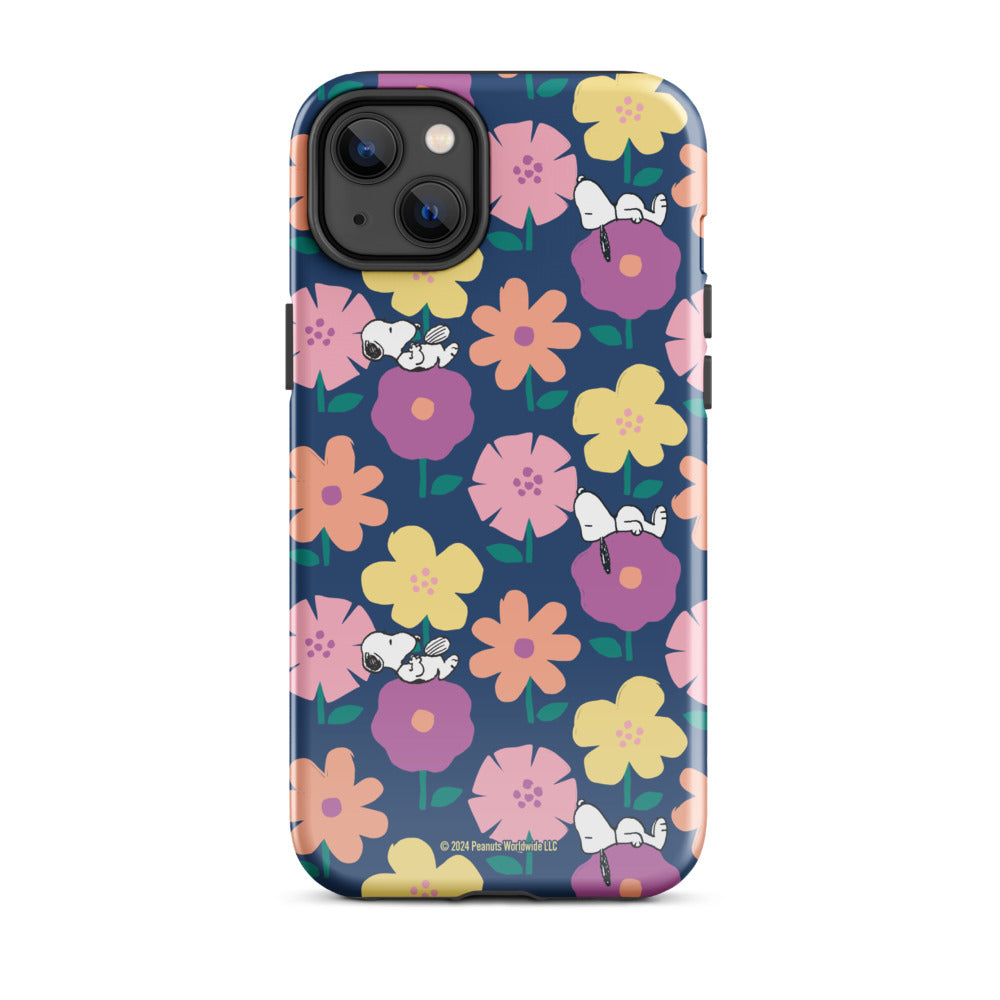 Peanuts Snoopy Floral iPhone Case