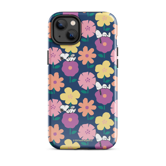 Peanuts Snoopy Floral iPhone Case-36