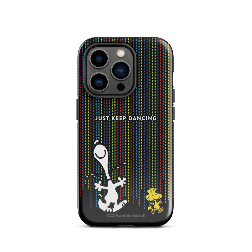 Peanuts Just Keep Dancing iPhone Case