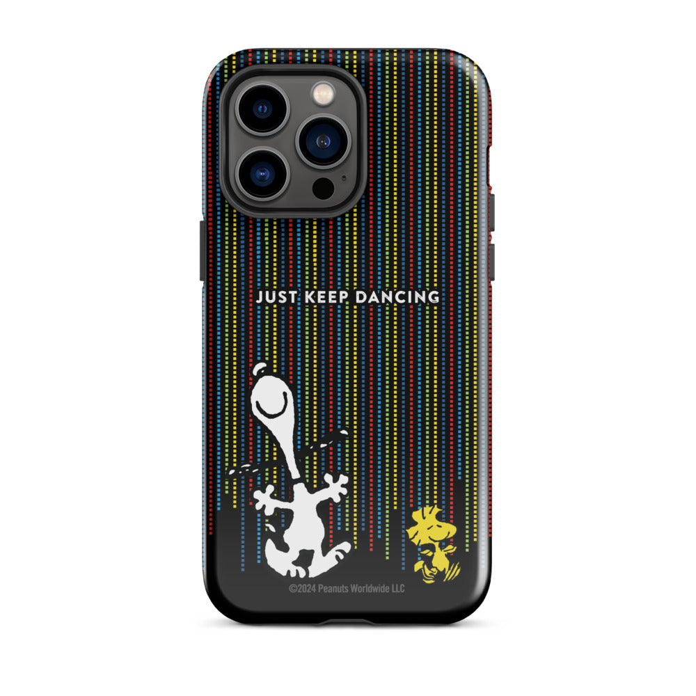 Peanuts Just Keep Dancing iPhone Case