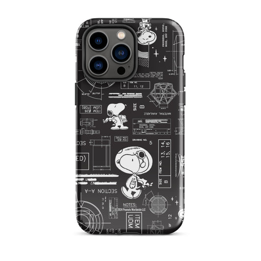 Peanuts Snoopy Space iPhone Case-42