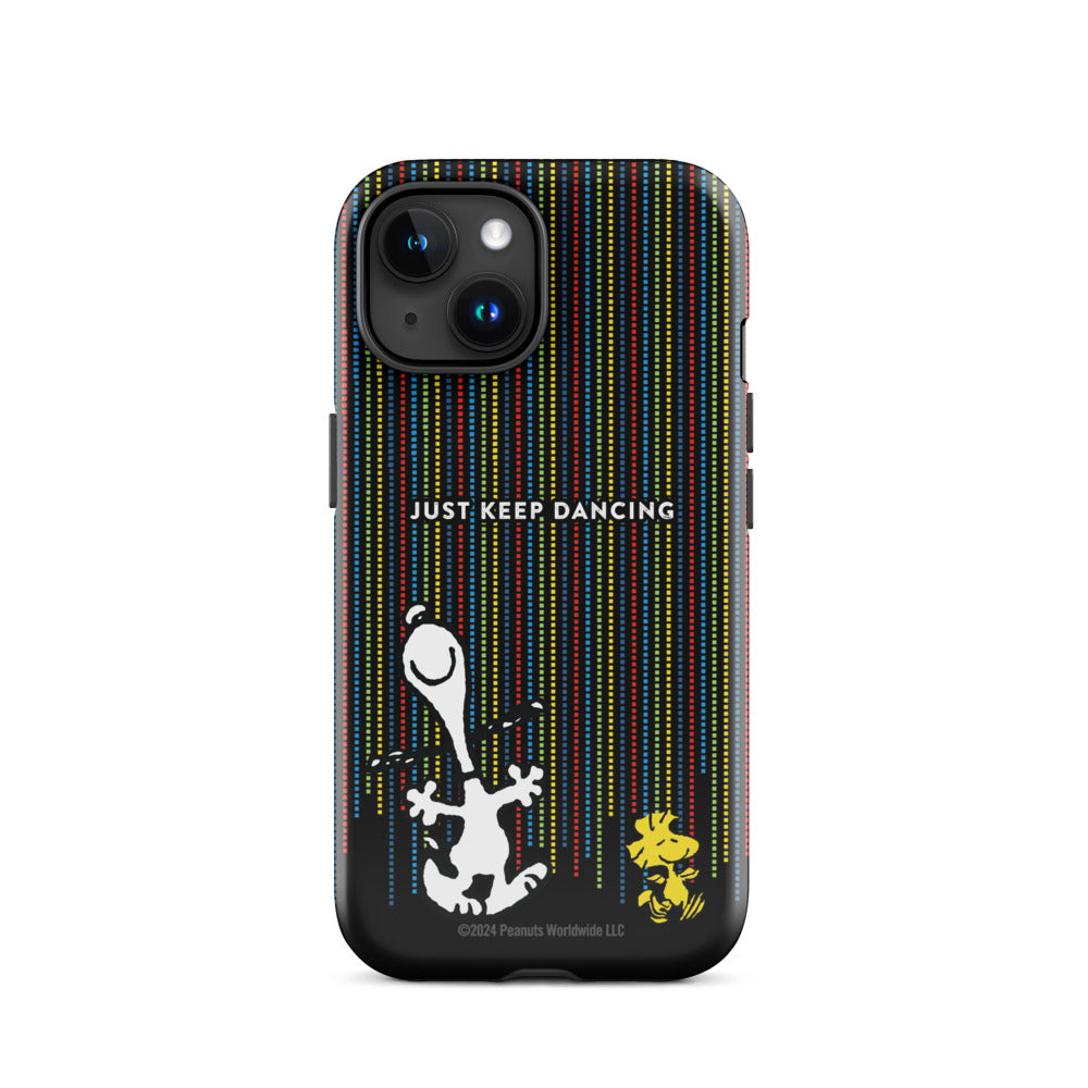 Peanuts Just Keep Dancing iPhone Case