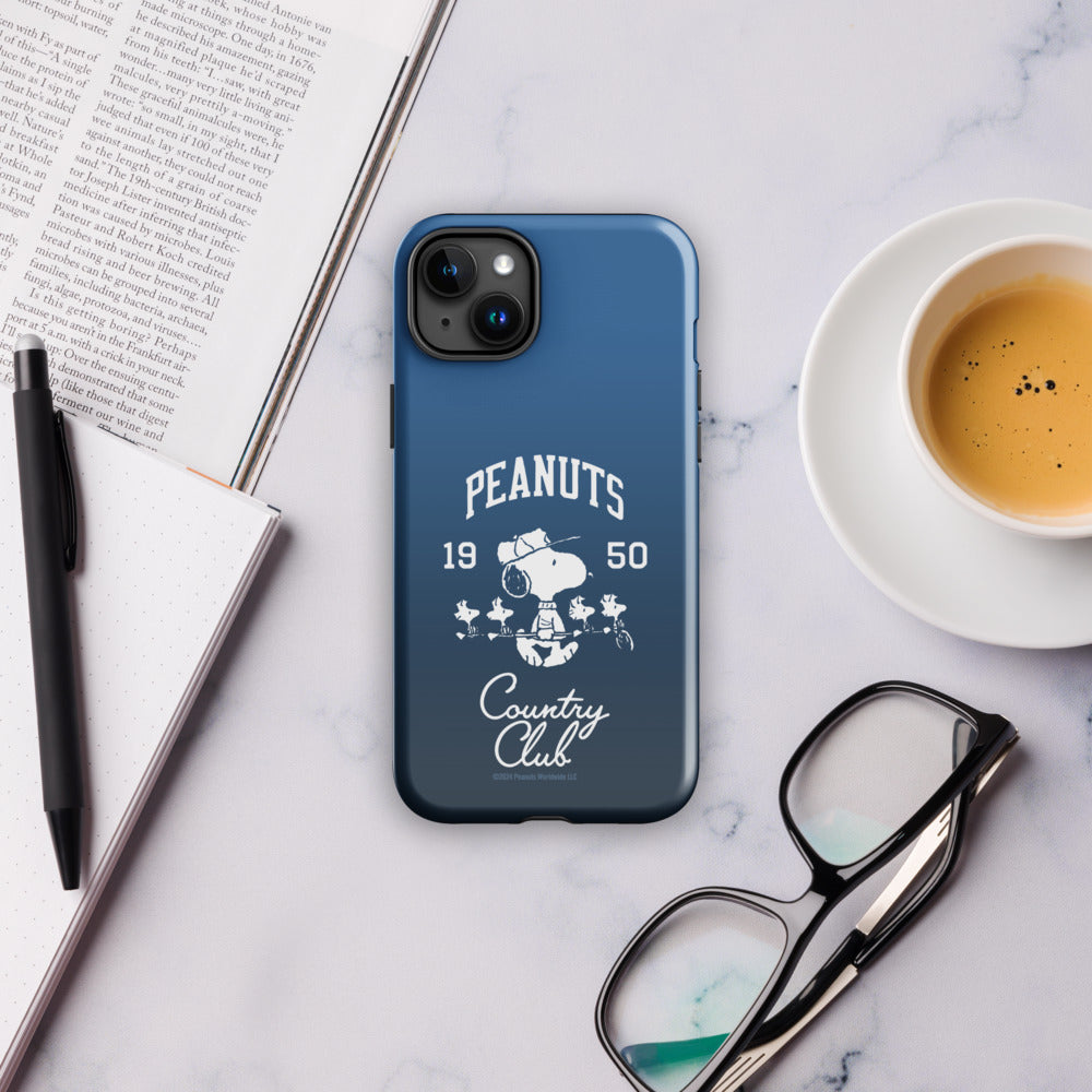 Peanuts Country Club iPhone Case