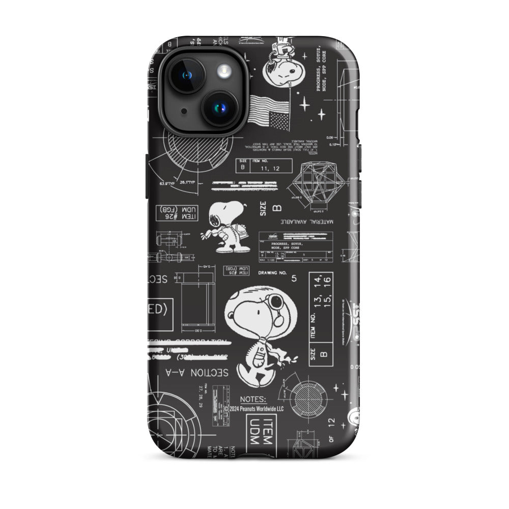 Peanuts Snoopy Space iPhone Case