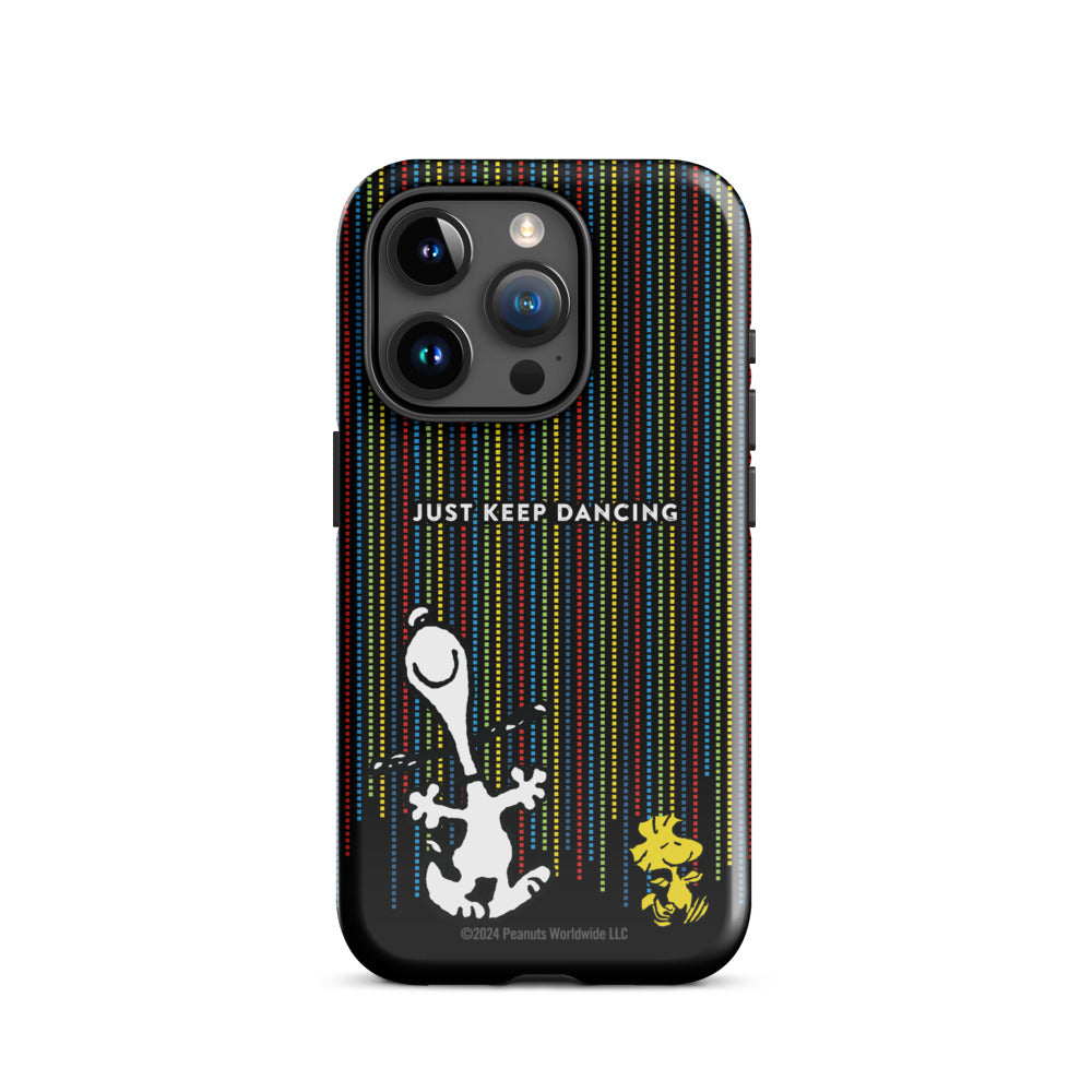 Peanuts Just Keep Dancing iPhone Case