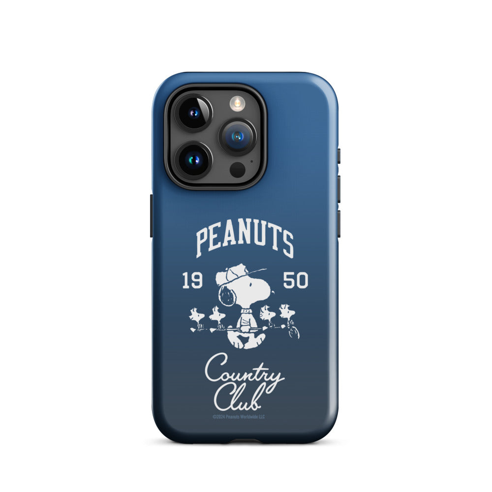 Peanuts Country Club iPhone Case