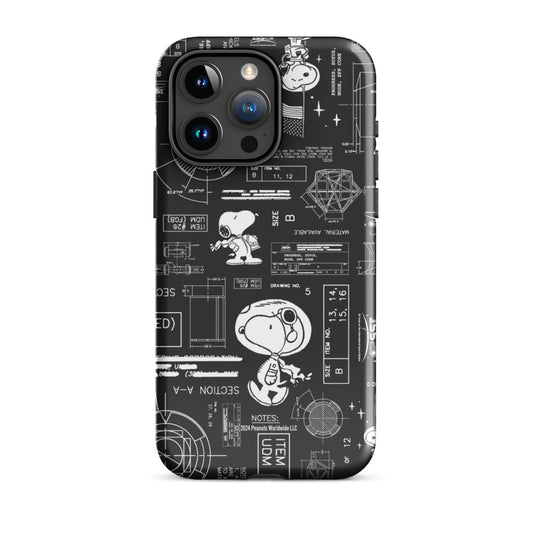 Peanuts Snoopy Space iPhone Case-54