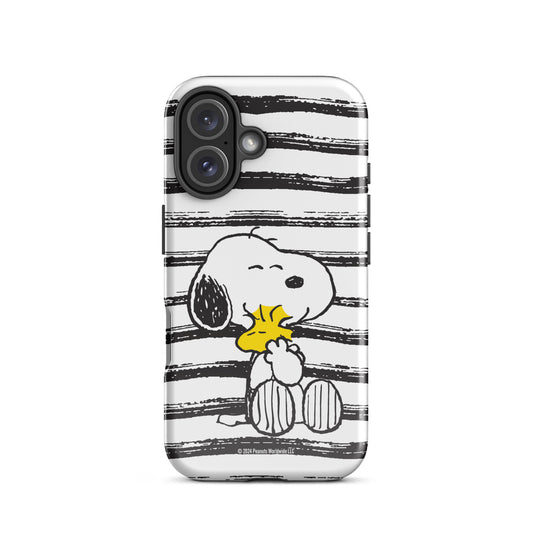 Peanuts Snoopy And Woodstock Hug iPhone Case-57