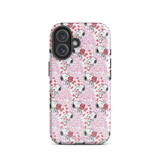 Peanuts Snoopy Hearts iPhone Case-57