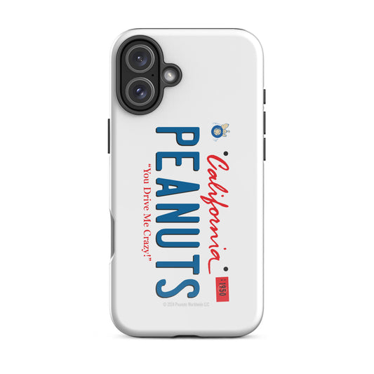 Peanuts License Plate iPhone Case-58