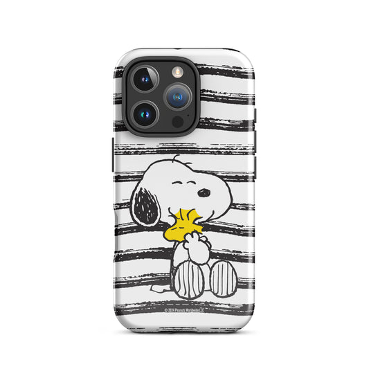 Peanuts Snoopy And Woodstock Hug iPhone Case-59