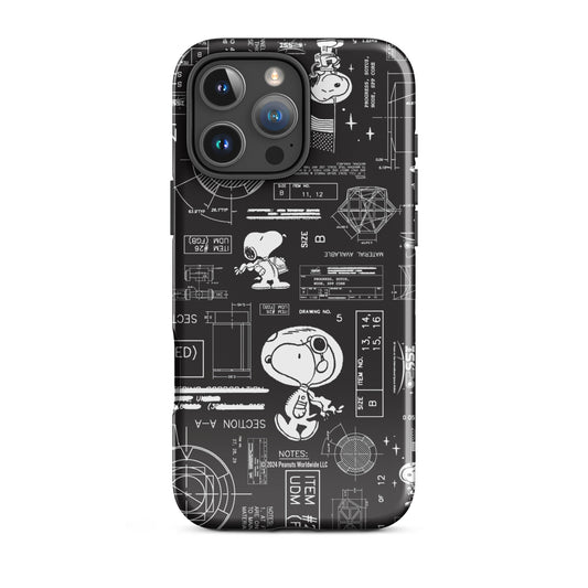 Peanuts Snoopy Space iPhone Case-60