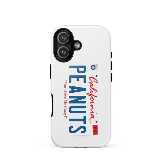 Peanuts License Plate iPhone Case-61