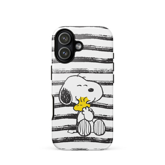 Peanuts Snoopy And Woodstock Hug iPhone Case-61