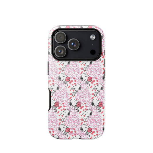 Peanuts Snoopy Hearts iPhone Case-65
