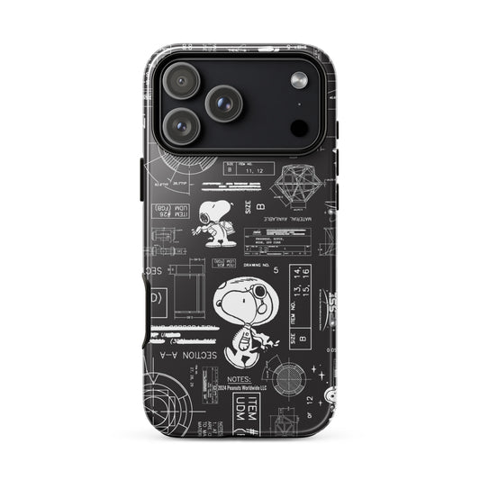 Peanuts Snoopy Space iPhone Case-66