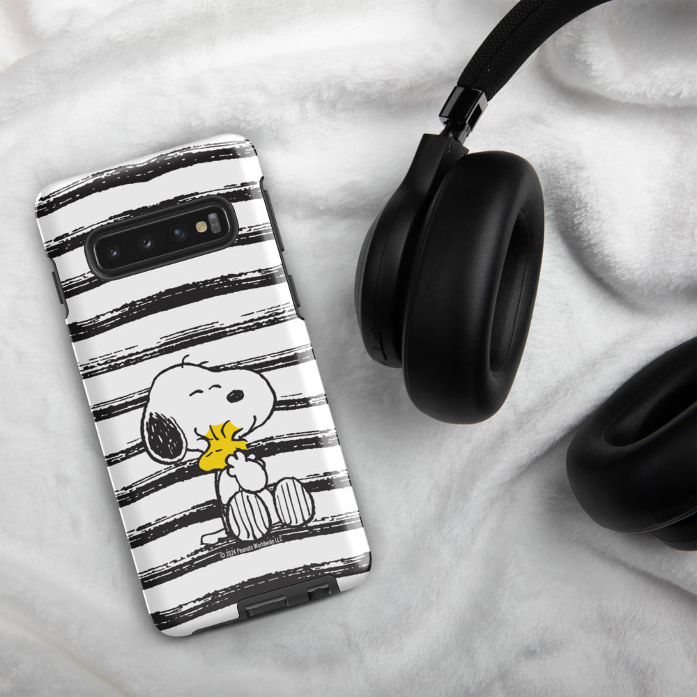 Peanuts Snoopy And Woodstock Hug Samsung Case