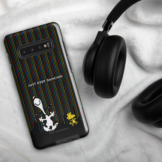 Peanuts Just Keep Dancing Samsung Phone Case-6