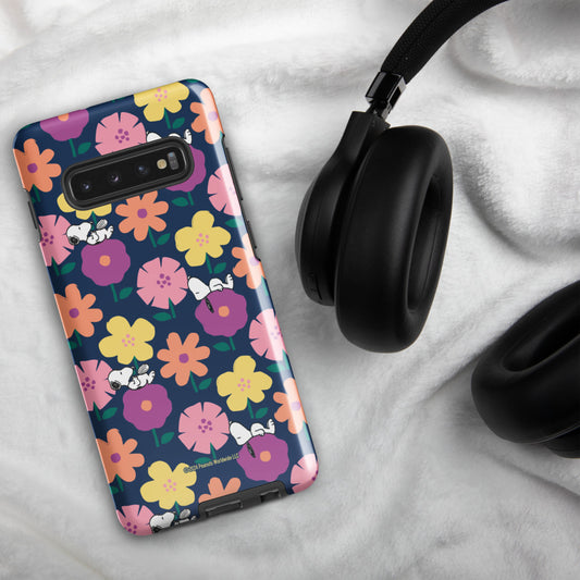 Peanuts Snoopy Floral Samsung Case-7