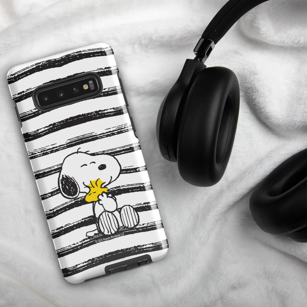 Peanuts Snoopy And Woodstock Hug Samsung Case