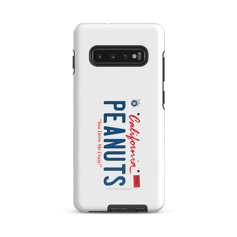 Peanuts License Plate Samsung Case