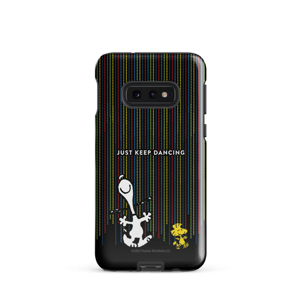 Peanuts Just Keep Dancing Samsung Phone Case