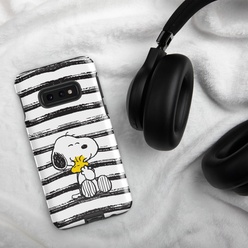 Peanuts Snoopy And Woodstock Hug Samsung Case