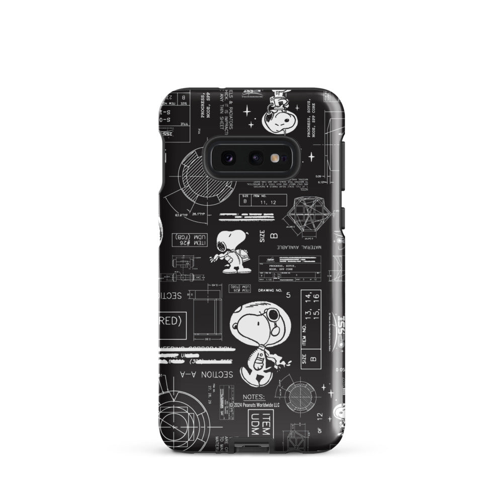 Peanuts Snoopy Space Samsung Case