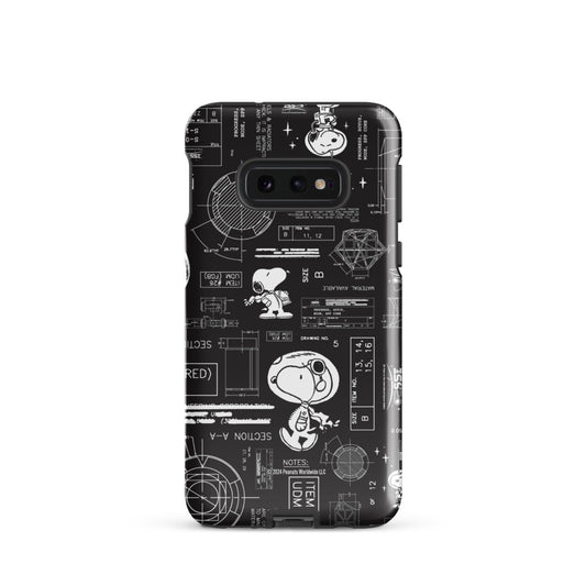 Peanuts Snoopy Space Samsung Case-3