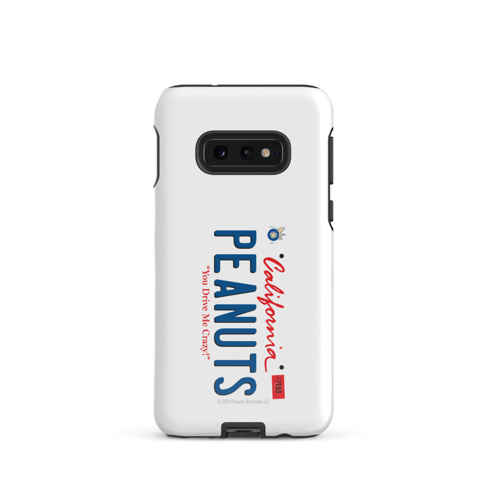 Peanuts License Plate Samsung Case