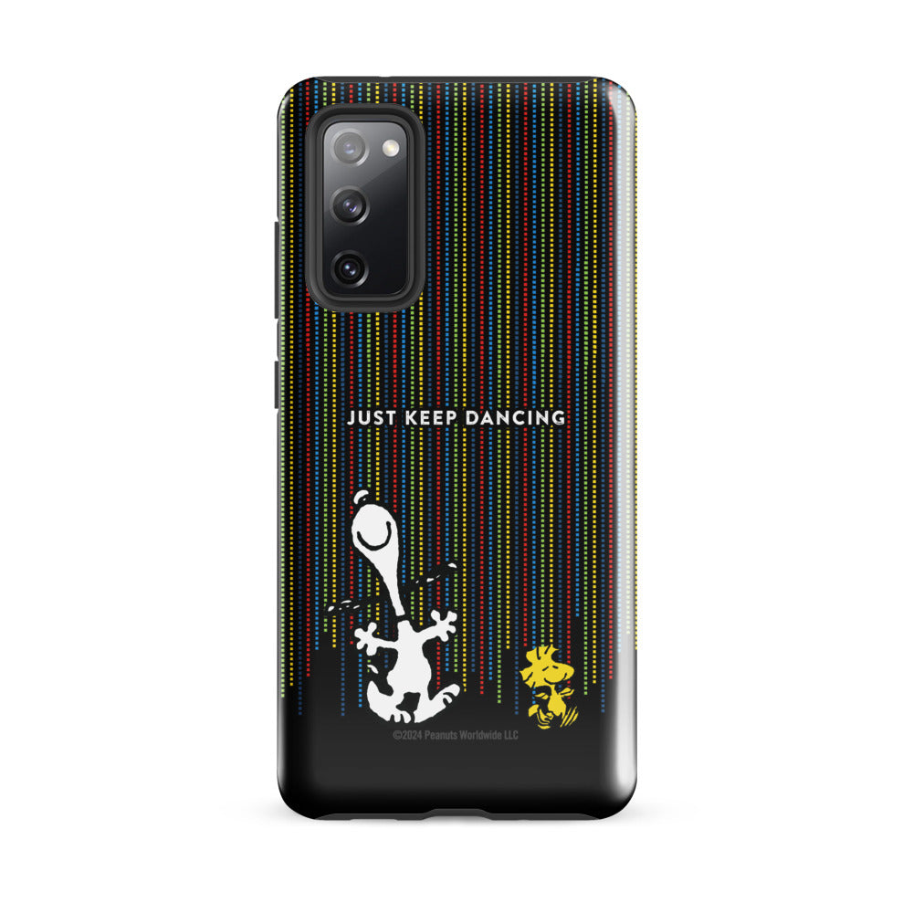 Peanuts Just Keep Dancing Samsung Phone Case